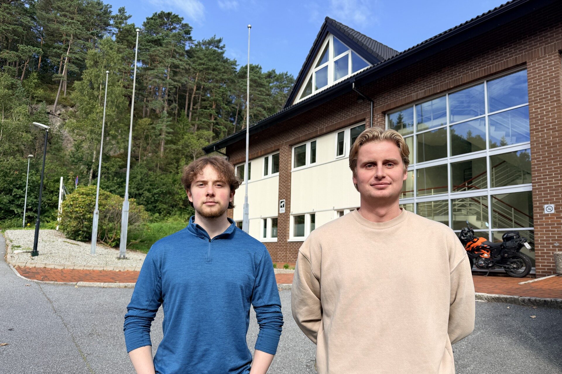 Oskar og Sindre Trafsys